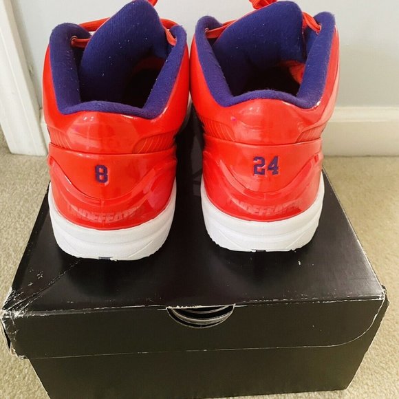 Size 11 - Nike Zoom Kobe IV 4 Protro x Undefeated Team Orange, Devin Booker main image 4